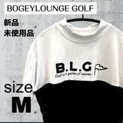 ◆新品・未使用品◆bogey lounge golf◆M◆B&Wバイカラー