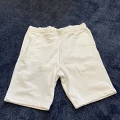 ホワイトショートパンツ ウエストゴム ポケット付き　美品‼︎
