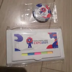 EXPO2025 大阪万博 ミャクミャク 缶バッジ 付箋 非売品 ノベルティ