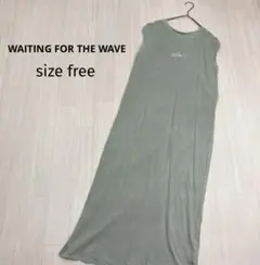 WAITING FOR THE WAVE ノースリーブ ワンピース free