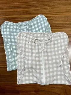 【美品】コニー　Newborn モダールスワドルスーツ 2枚セット