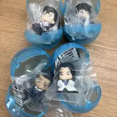 カプセル付き未開封　名探偵コナン　ちぢませ隊10　4個