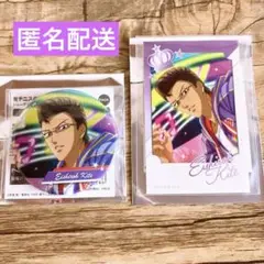 【新品未使用】新テニスの王子様　木手永四郎　缶バッジ　ステッカーセット　テニラビ