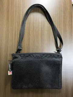 MELO メロ メッシュサコッシュ 黒