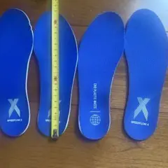 アディダス21.5cm SPEEDFLOW 3 & 4 インソール 青