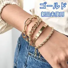 ブレスレット レディース メンズ ゴールド クリスマス バングル おしゃれ