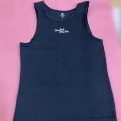 Champion ブラック タンクトップ