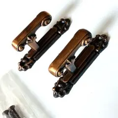 【未使用品】TOSO 房掛け ブロンズ カーテン 2セット4個