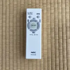 NEC 照明用リモコン RE0208