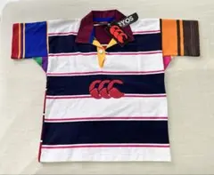 Canterbury カンタベリー　ラガーシャツ　ポロシャツ　ストライプ　新品