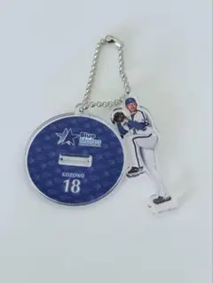 ベイスターズ アクスタキーホルダー 小園健太 18