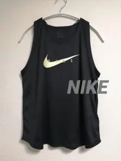 【ナイキ】NIKE　レディース　タンクトップ　スポーツウェア　ランニング　黒　L