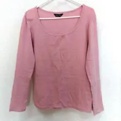 Basic Land ピンク 長袖 Tシャツ