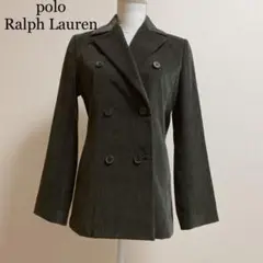 ラルフローレン ダブルジャケット 光沢 美品