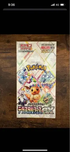 ポケモンカードゲーム テラスタルフェスe未開封