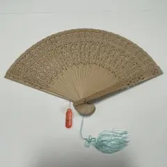 中国扇子　新品未使用タグ付き