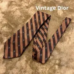 【ヴィンテージ】ディオール シルクネクタイ