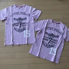 130.140cm オーバーサイズ　Ｔシャツ　2枚セット