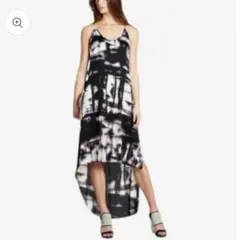 未使用✨BCBGMAXAZRIA　ロリーブラックハイローヘムドレス　近年モデル