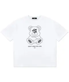 OY ODOLLY T オードリープリント 半袖 Tシャツ 白
