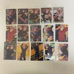 呪術廻戦 虎杖悠仁 ブロマイド 15枚セット