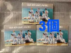 3個　AHOF　アルバム　WHO WE ARE　QR 新品・未開封
