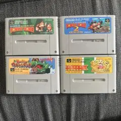 スーパーファミコン ゲームソフト 4本セット