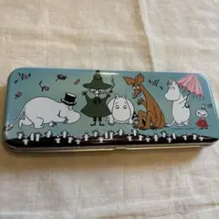 【美品】MOOMIN × Mary’s 小物収納ケース　ペンケース【空き缶】