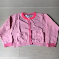 新品 ファミリア カーディガン