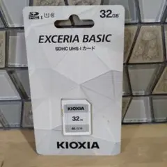 【新品】KIOXIA EXCERIA BASIC 32GB メモリーカード
