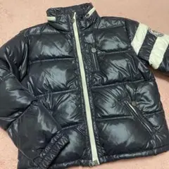 モンクレール ダウンジャケット ブラック 黒 160cm程度