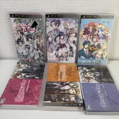 PSPソフト 6本セット　乙女ゲーム STORM LOVER / 薄桜鬼 他