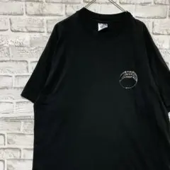 USA製90sヴィンテージTシャツ！シングルステッチ　ブラック半袖古着XL27