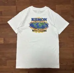 激レア 90s USA製 KUMON 公文 Tシャツ Hanes ヴィンテージ