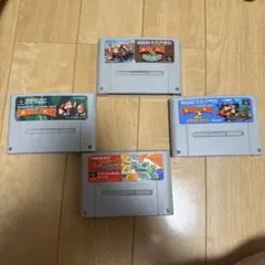 スーパーファミコン　ドンキーコングシリーズ