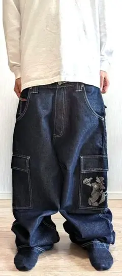 PJ's surf Mサイズ デニムワイドパンツ
