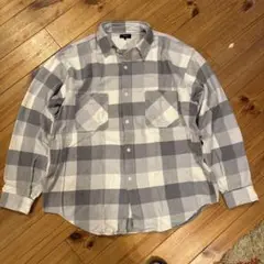 BEAMS ビームス　ブロックチェックシャツ　バッファローチェック　ワーク