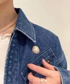 SASKIA DIEZ LIMPET Needle ブローチ　ピン