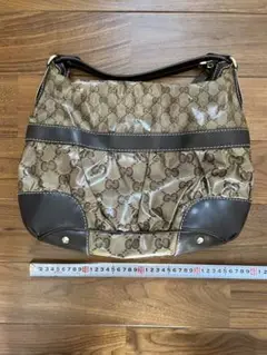 GUCCIバッグ クリスタルGGロゴ