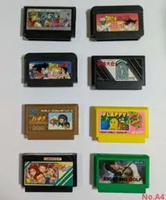 ファミコンソフト 8本セット まとめ売り No. A4