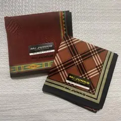新品⭐️Mr. Junko ハンカチ メンズ 2枚セット 紳士