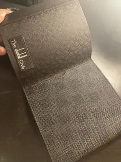 dunhill レザー　マネークリップ　美品