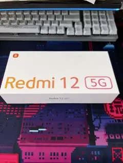 未使用Redmi 12 5G/4GB+128GB/SIMフリ/ケース付き