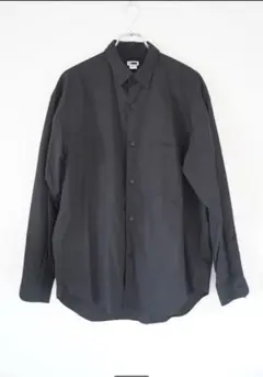 H beauty&youth balloon sleeve shirts 黒