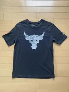 UAプロジェクトロック ショートスリーブ Tシャツ 黒ブラック　MDサイズ