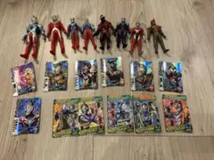 ウルトラマン　ソフビ人形セット