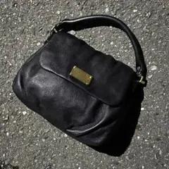 00s archive MARC JACOBS leather hand bag