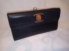 Ettore Ferragamo/フェラガモ 長財布/がま口