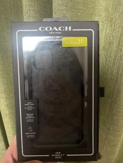 COACH コーチ iPhone 11 スリムレザーケース スマホケース