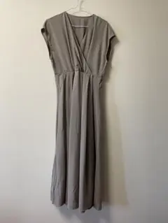 カシュクールフレアワンピース